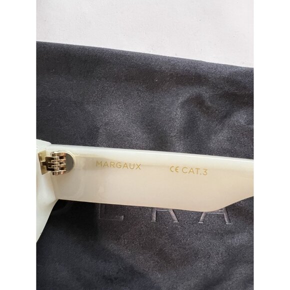 Edera Eyewear Margaux Sunglasses in Creamy Acetate - Picture 4 of 4
